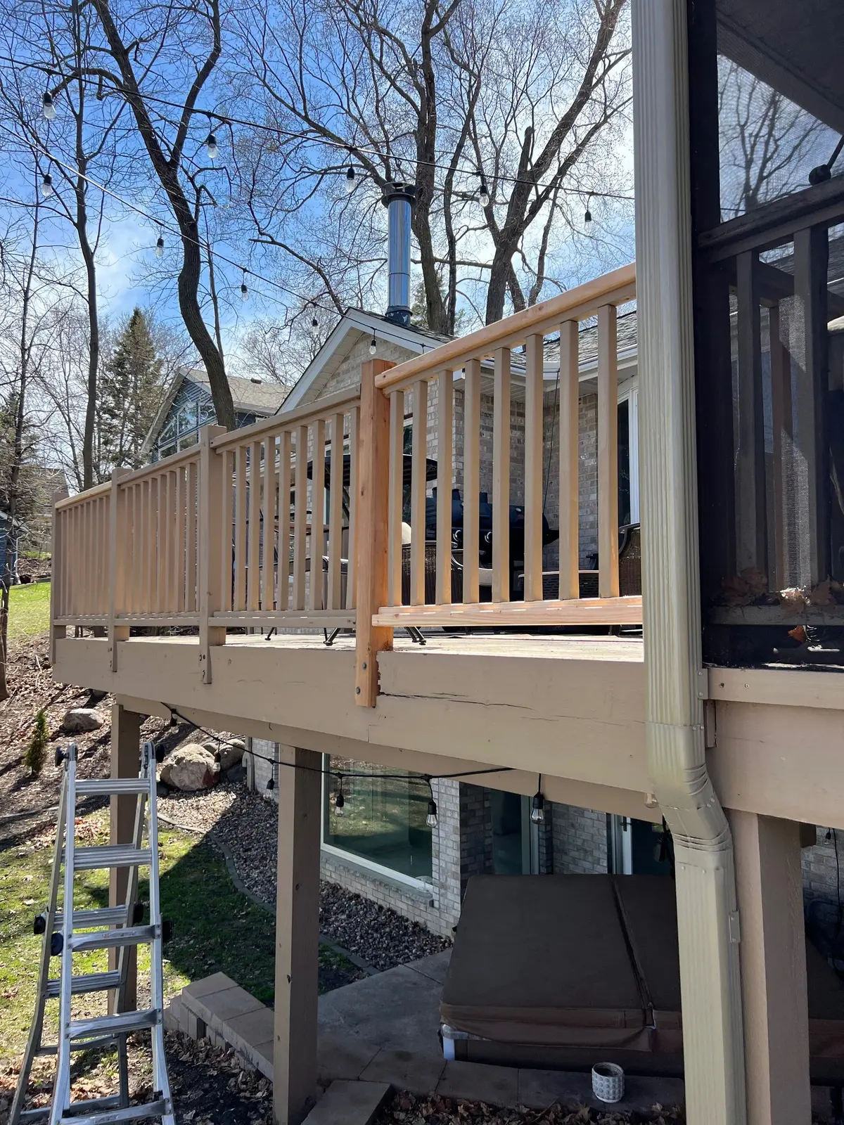 Completed deck repair by Royal Pro Handyman